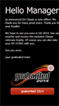 Mobile Screenshot of game.classic.goalunited.org